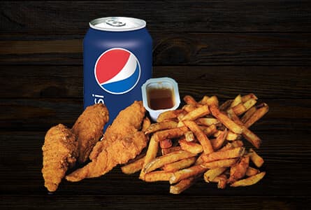 Chicken Fingers, Fries & Pop